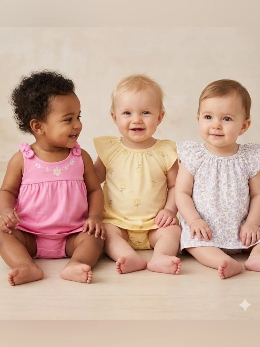 Carter's Baby Girl Dresses 3 Pieces Bundle